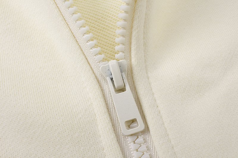 Худи MLB Embroidery Brand Logo Zip "Beige" фото № 4