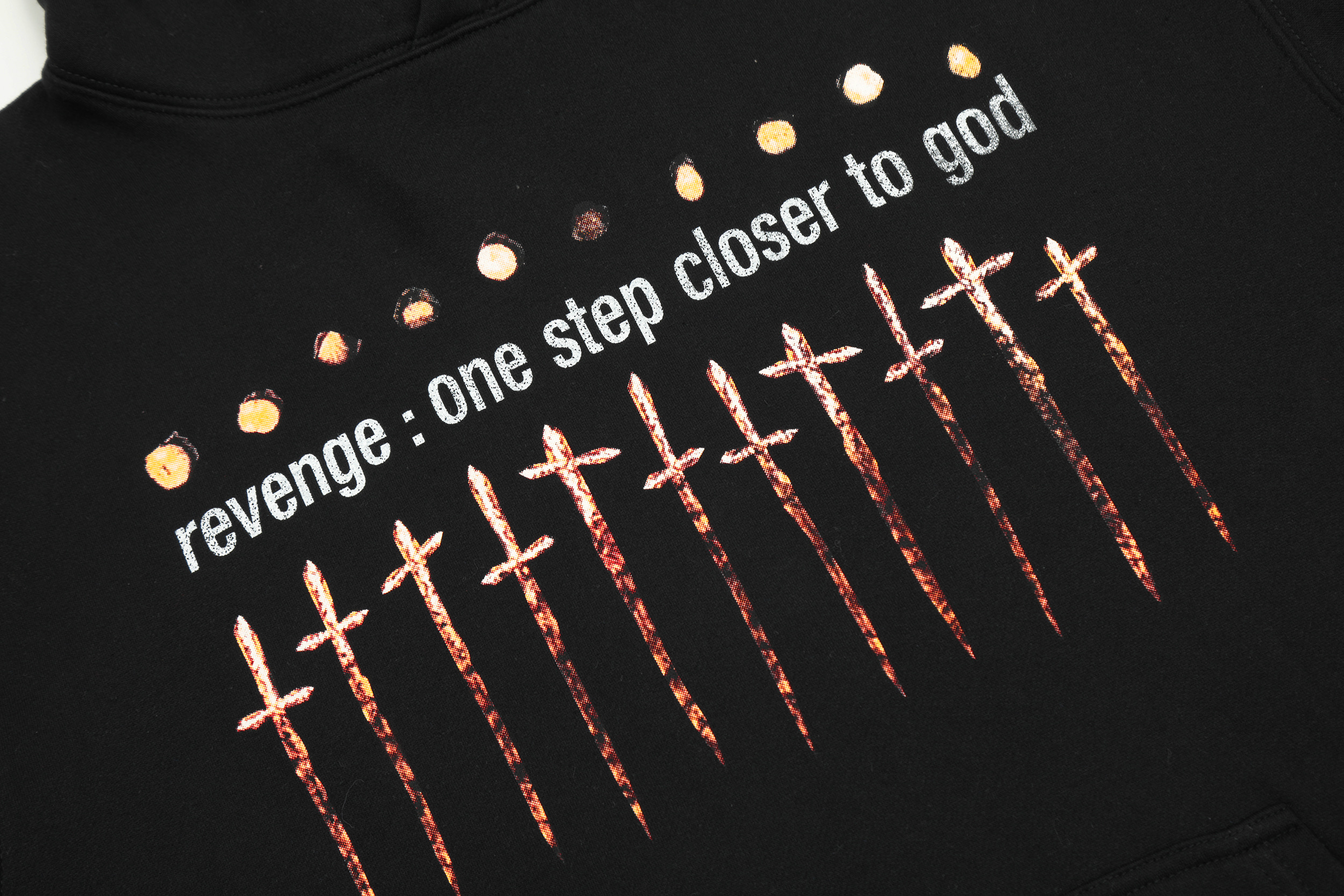 Худи Revenge One Step Closer to God "Black" фото № 4