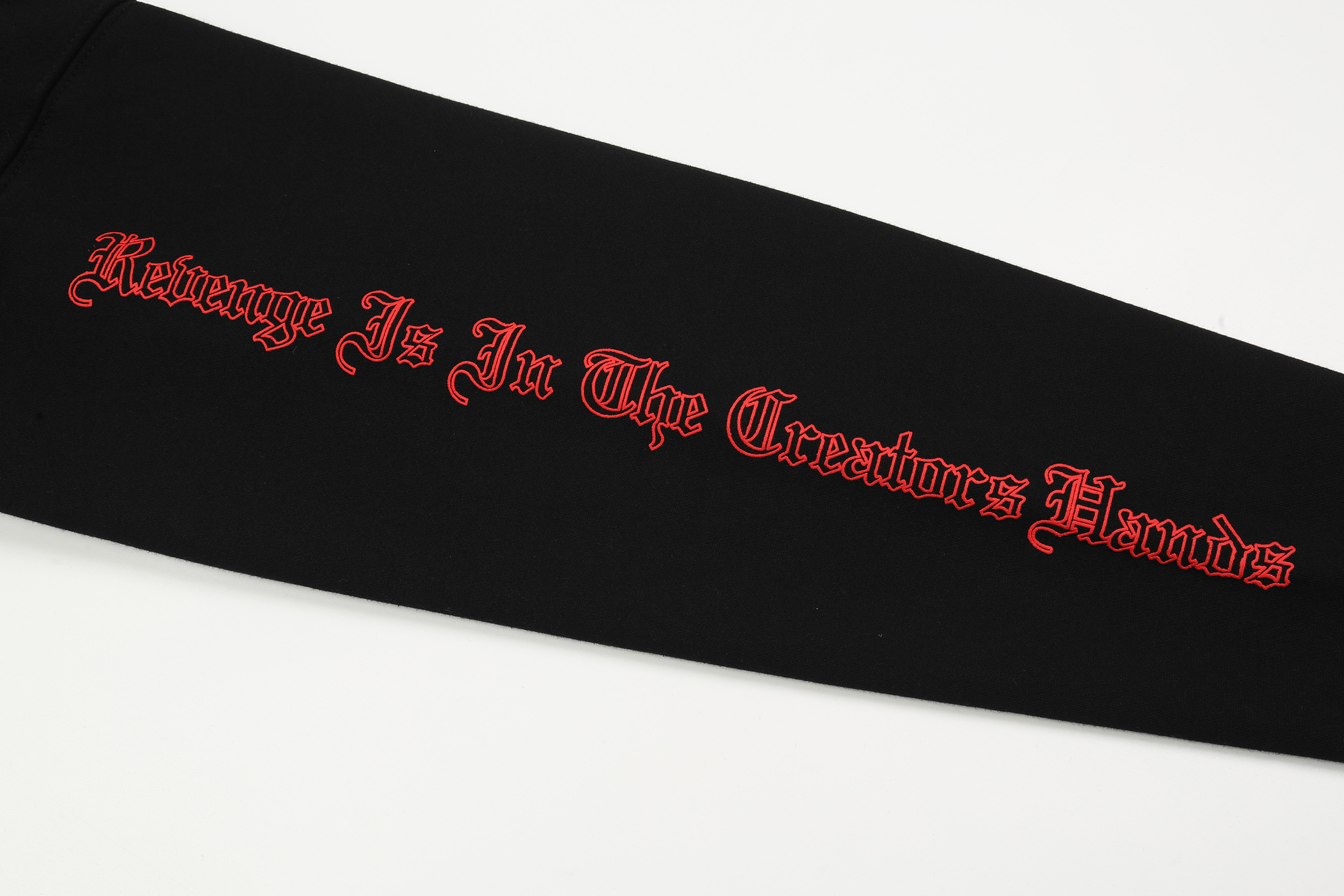 Худи Revenge Palm Print on Your Back "Black" фото № 7