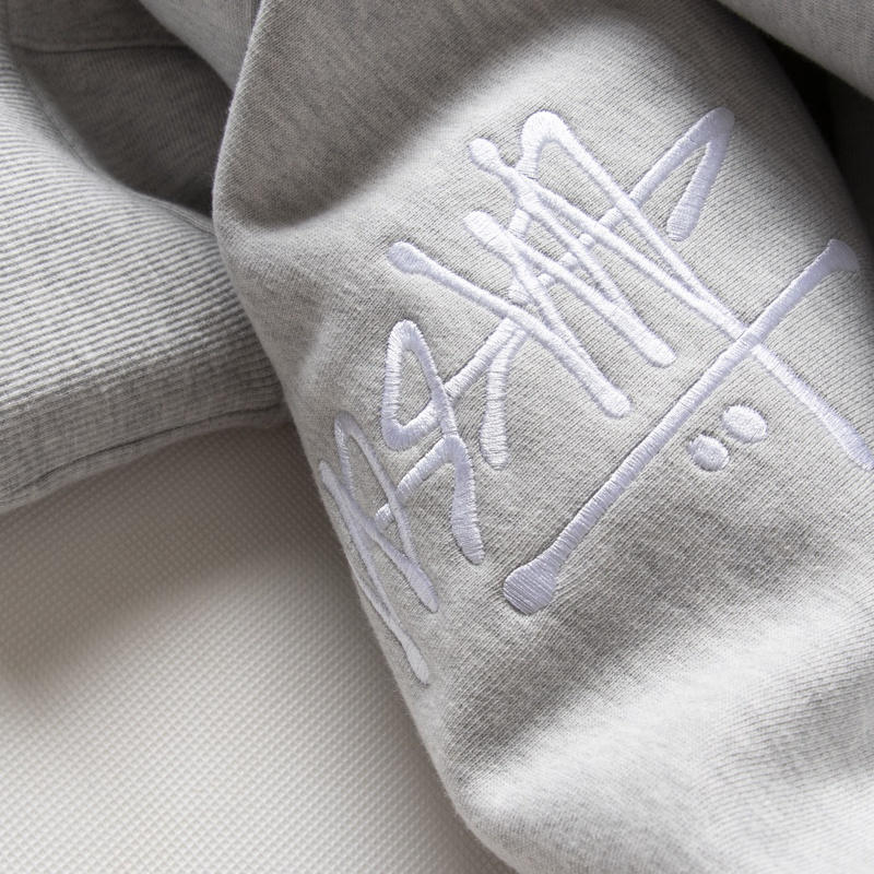 Худи Stussy With Brand Logo "Gray" фото № 8