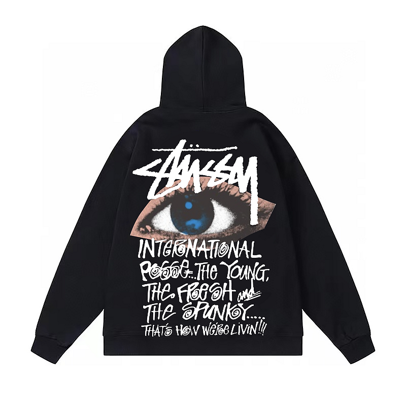 Худи Stussy Sight "Black" фото № 2