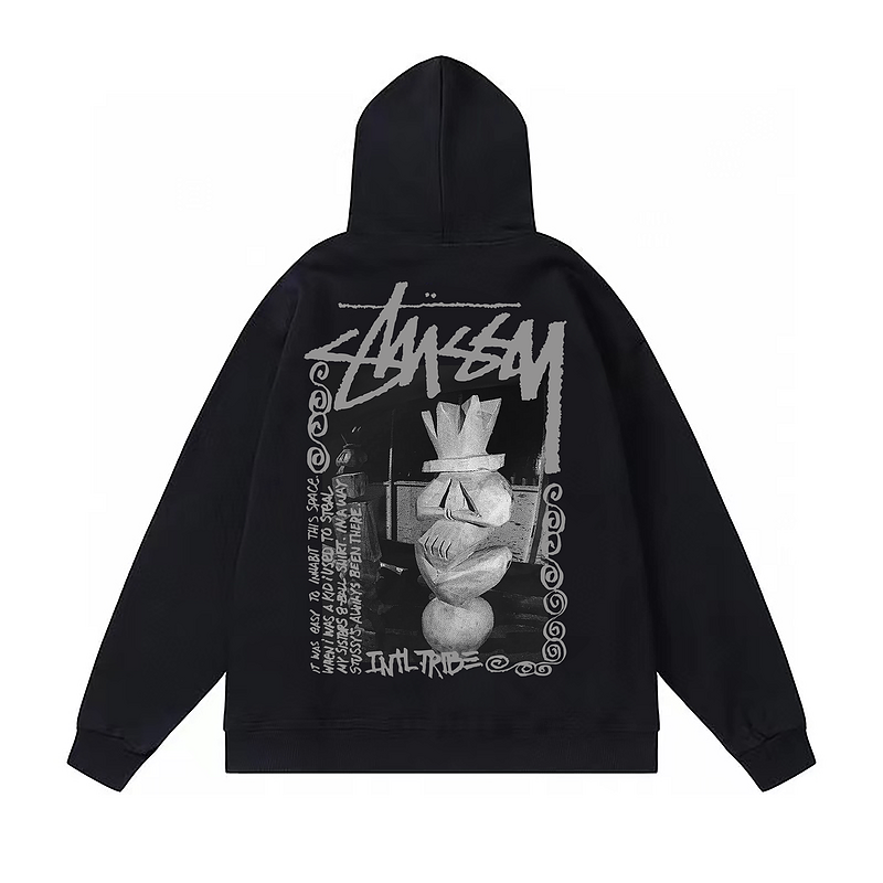 Худи Stussy Intl Tribe "Black" фото № 2