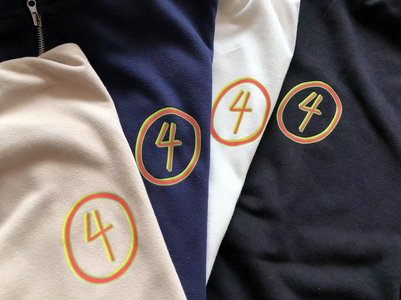 Худи Stussy Colorful Skull With Flowers "Blue" фото № 3