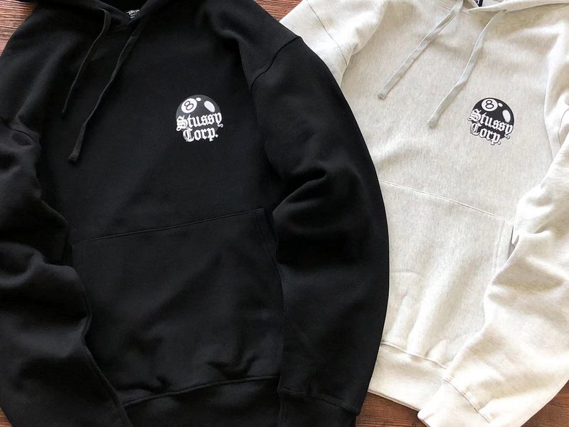 Худи Stussy Ball With Number Back Print "Black" фото № 5