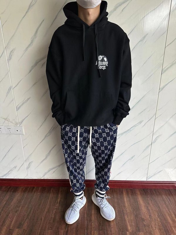 Худи Stussy Ball With Number Back Print "Black" фото № 7