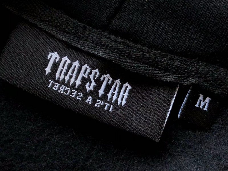 Худи Trapstar Mirror Inscription It's A Secret "Black" фото № 7