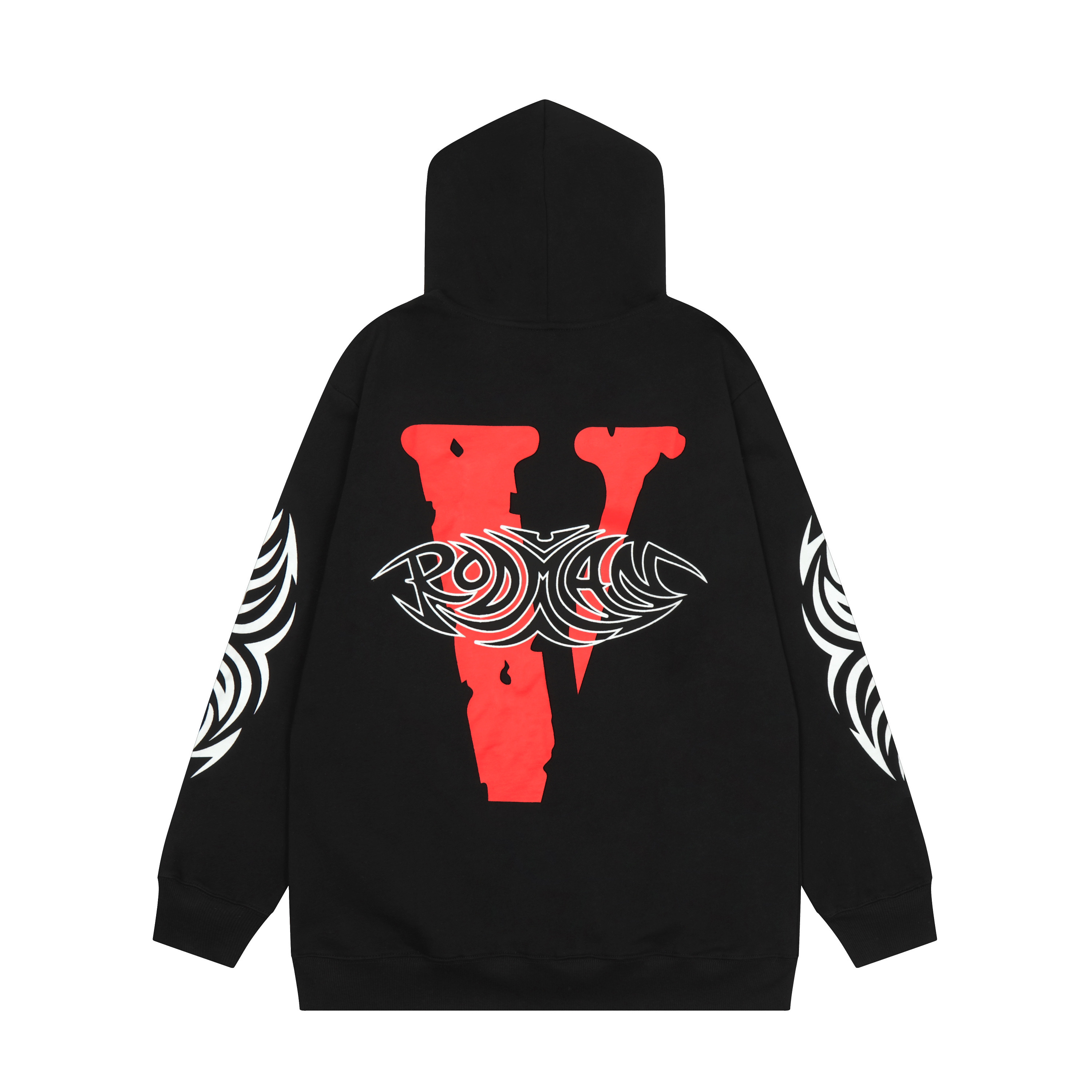 Худи Vlone Rodman V-Face "Black" фото № 2