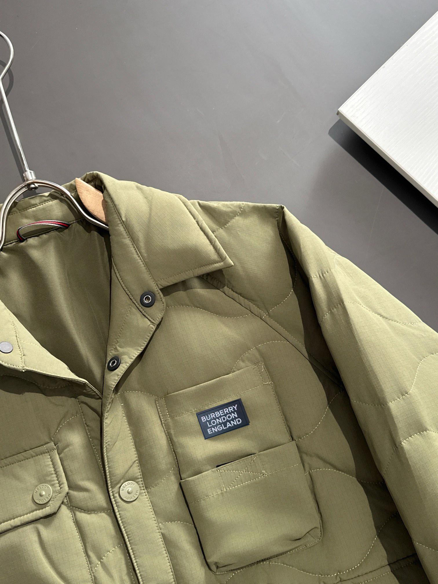 Куртка Burberry Frontside Black Stripe Burberry London England "Green" фото № 2