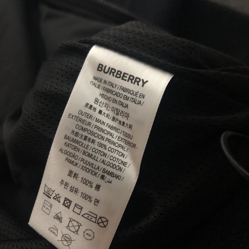 Олимпийка Burberry With Logo "Black" фото № 7