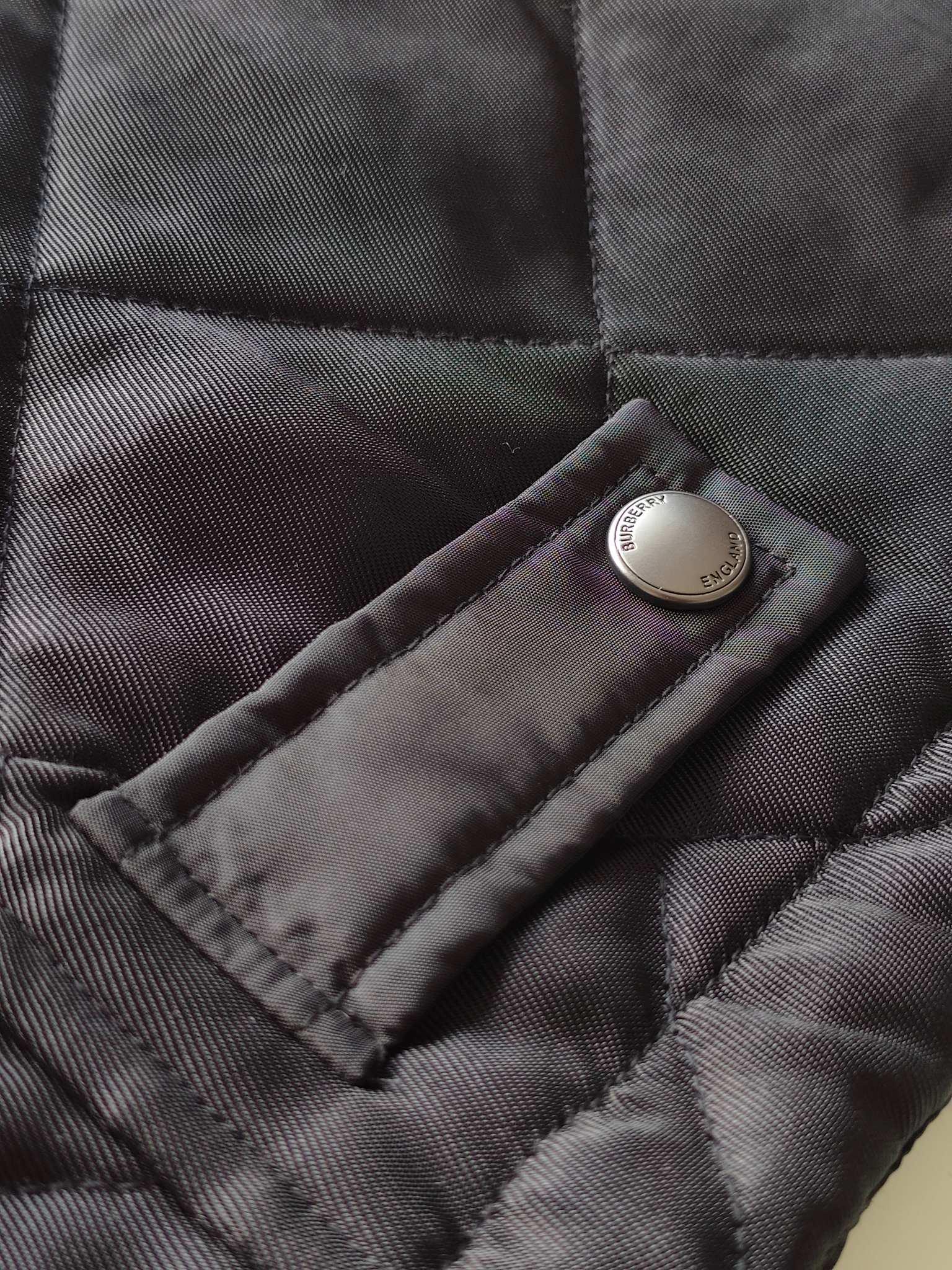 Куртка Burberry Allsides Print Black Rombes "Black" фото № 7