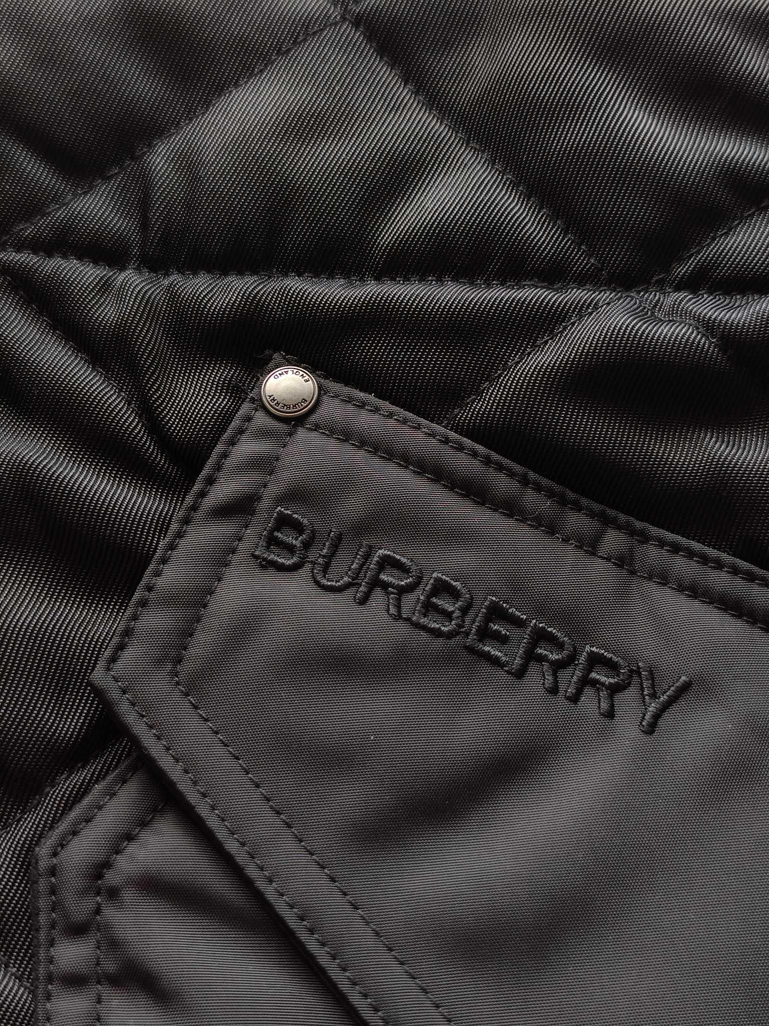 Куртка Burberry Allsides Print Black Rombes "Black" фото № 5