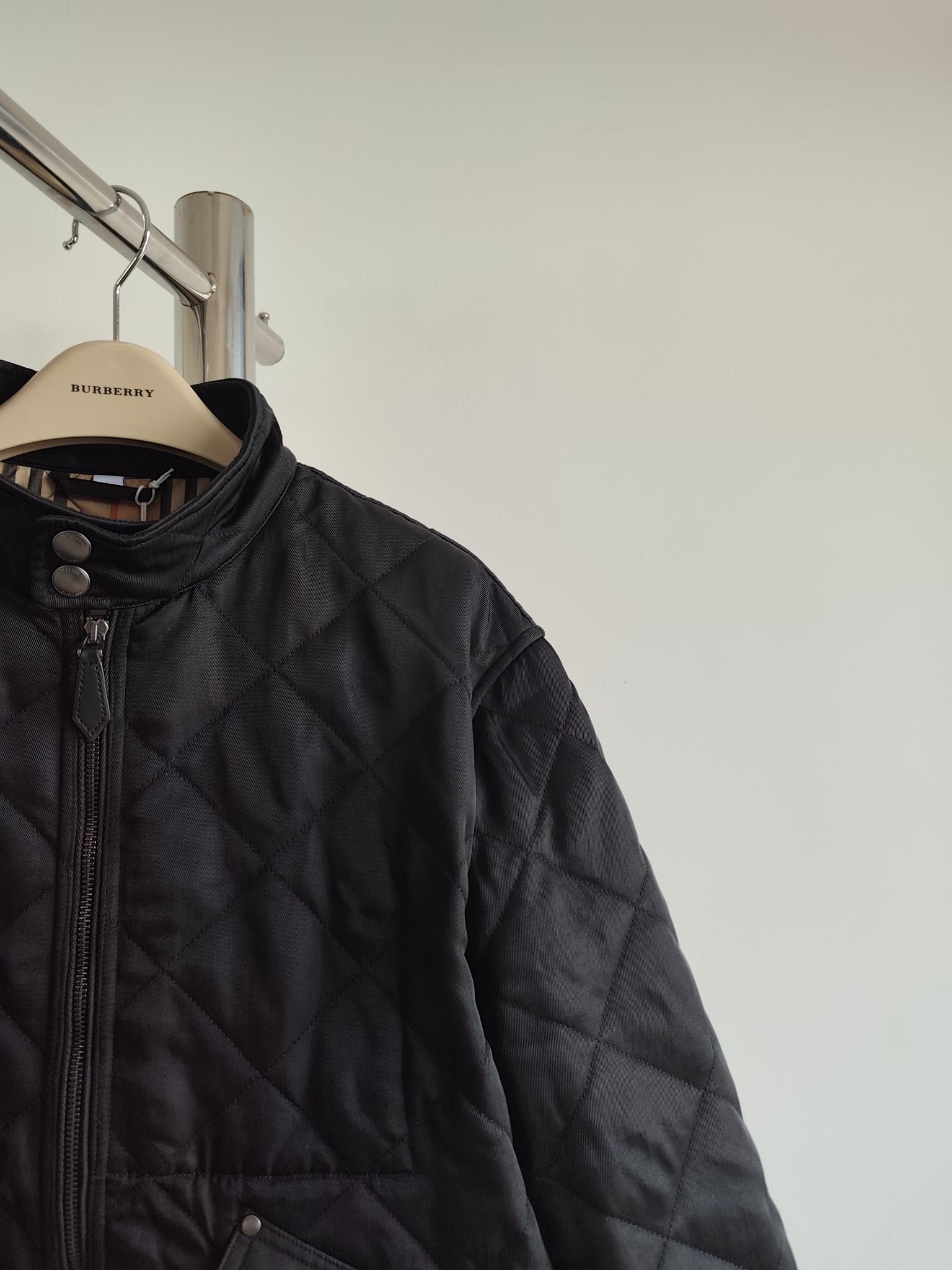 Куртка Burberry Allsides Print Black Rombes "Black" фото № 2