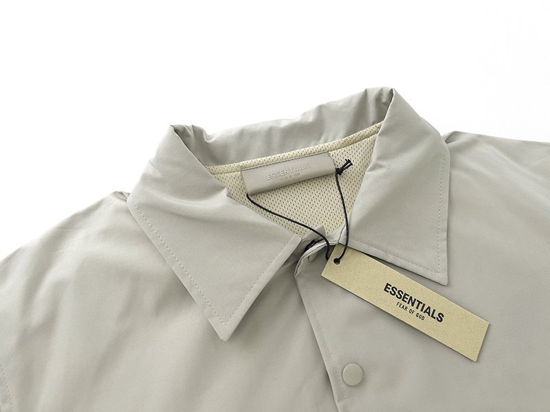 Олимпийка Fear Of God Buttoned "Gray" фото № 7