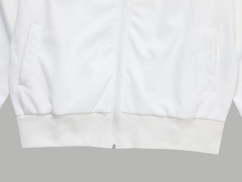 Олимпийка Gucci X Adidas With Colored Stripes "White" фото № 7