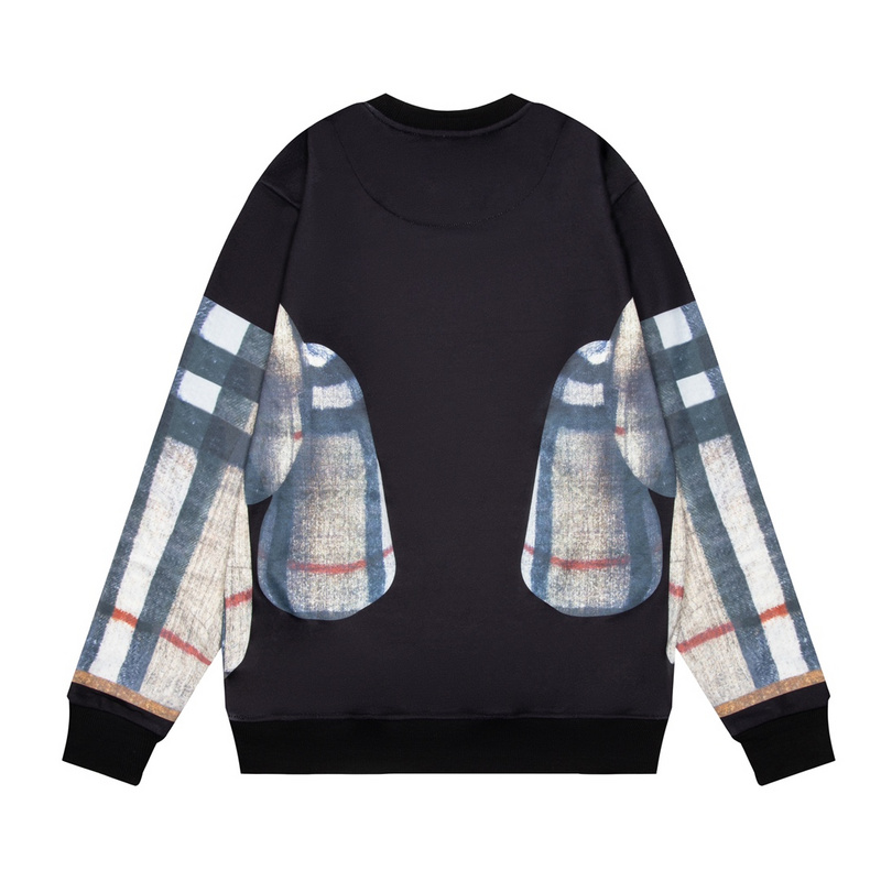 Лонгслив Burberry Large Print With A Bear "Black" фото № 4