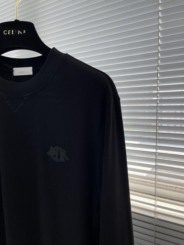 Лонгслив Christian Dior Frontside Logo Dior "Black" фото № 2