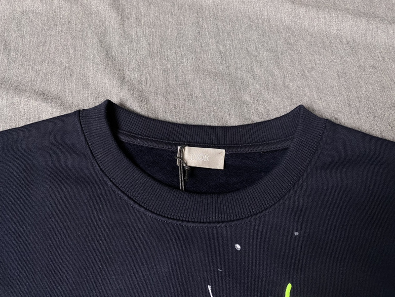 Лонгслив Dior Slob Style "Black" фото № 2