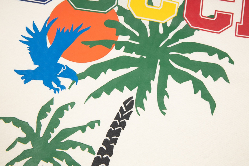 Лонгслив Gucci Heat And Palm Trees "White" фото № 3
