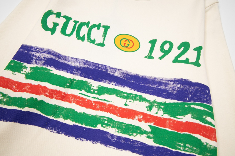 Лонгслив Gucci Outdated Inscription "Cream" фото № 2