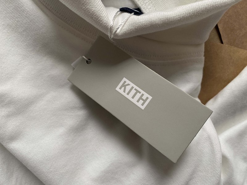 Водолазка Kith Small Embroidered Logo "White" фото № 8
