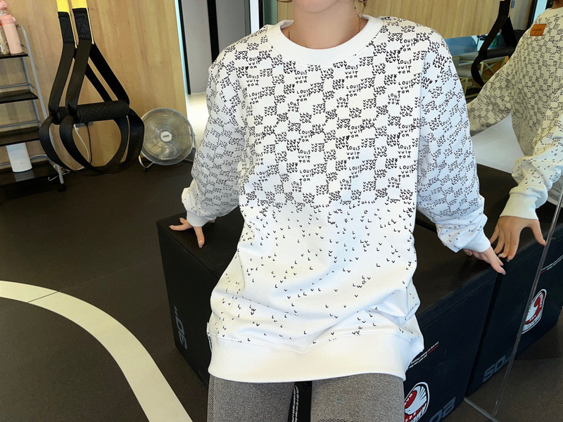 Лонгслив Louis Vuitton Made Of Letters "White" фото № 9