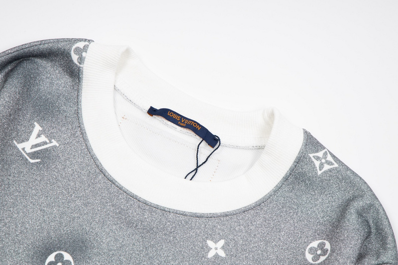 Лонгслив Louis Vuitton Color Effect "Gray/White" фото № 4