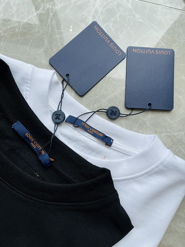 Футболка Louis Vuitton Color Logos "Black" фото № 3