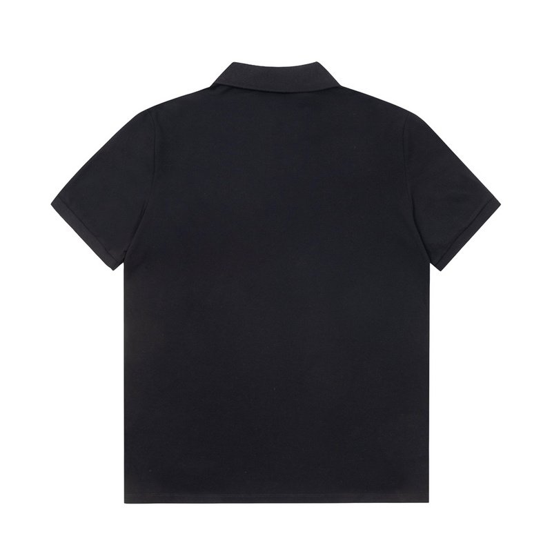 Поло Burberry With Embroidery "Black" фото № 8