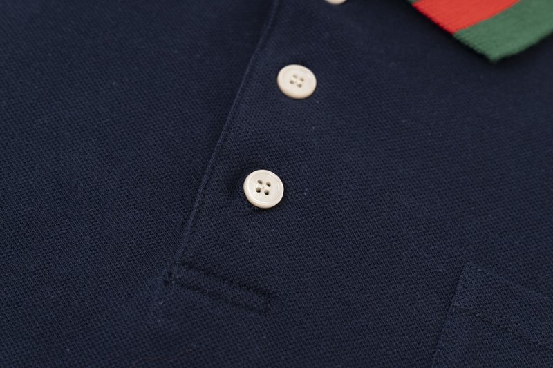 Поло Gucci Without Prints "Blue" фото № 5