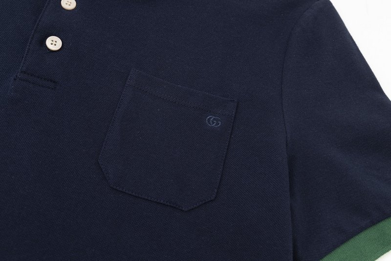 Поло Gucci Without Prints "Blue" фото № 6