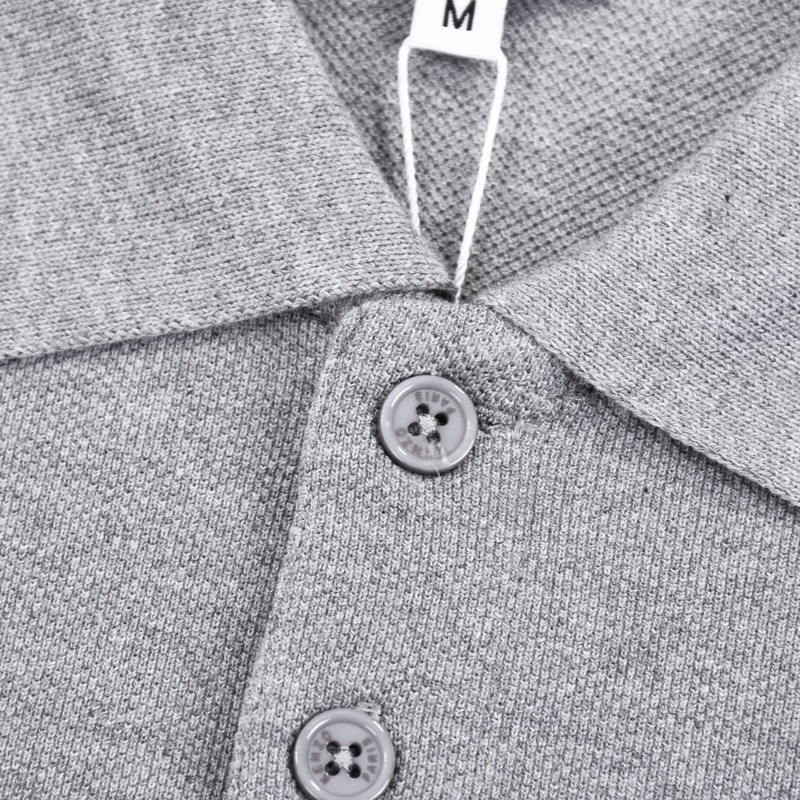 Поло Kenzo Small Logo And Flower "Gray" фото № 6