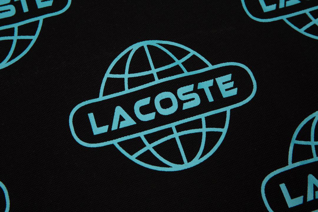 Поло Lacoste Internet Icons "Black" фото № 3