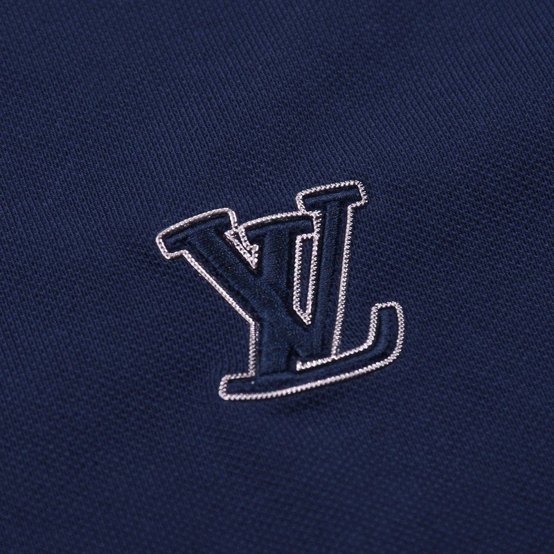 Поло Louis Vuitton Branded Clasp "Blue" фото № 4