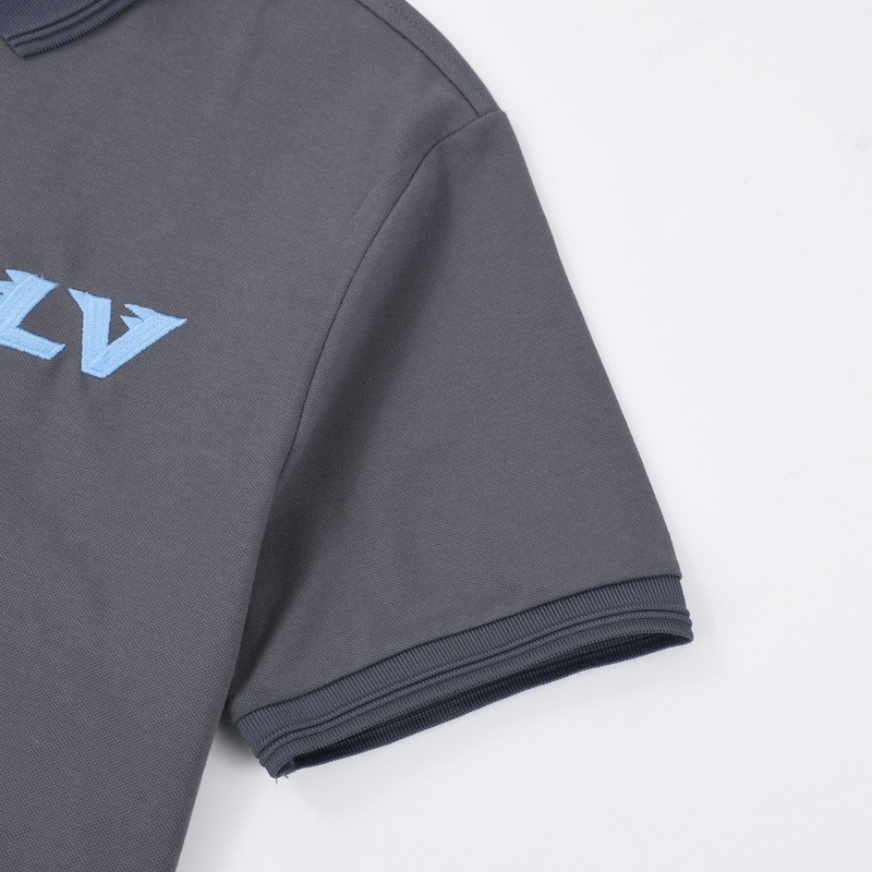 Поло Louis Vuitton Basic Comfort "Black/Gray" фото № 3