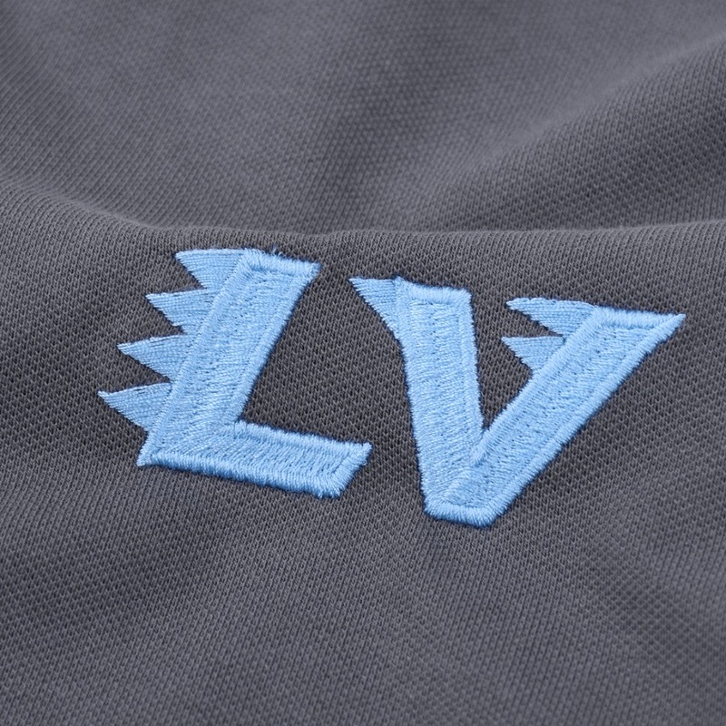 Поло Louis Vuitton Basic Comfort "Black/Gray" фото № 5