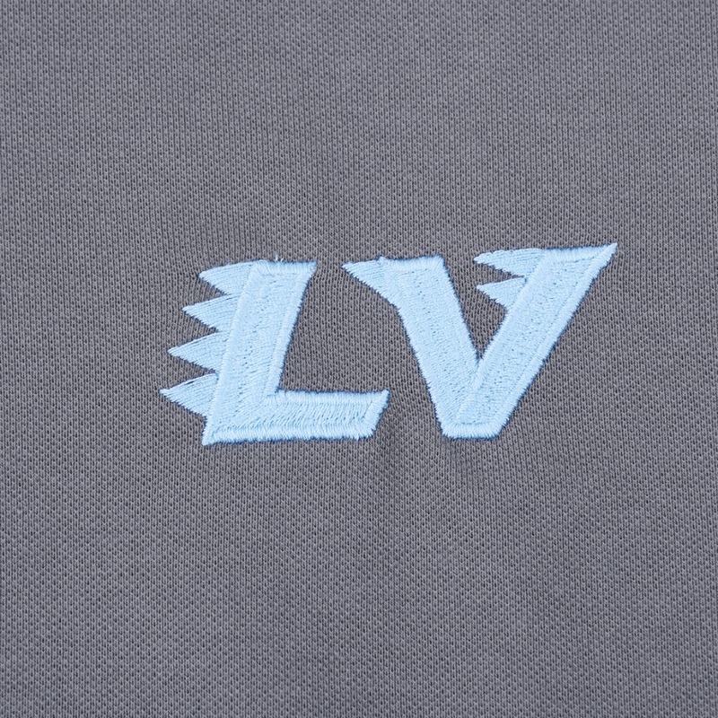 Поло Louis Vuitton Basic Comfort "Black/Gray" фото № 6