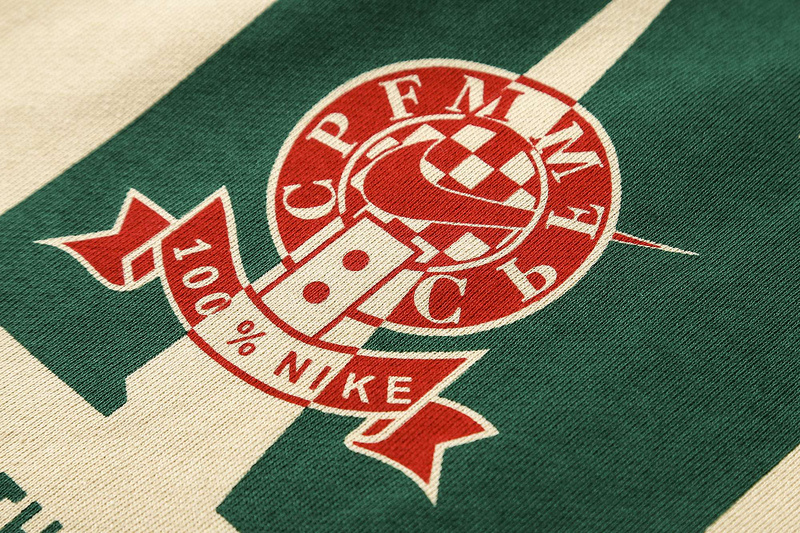 Поло Nike Stylish Design "Beige/Green" фото № 4