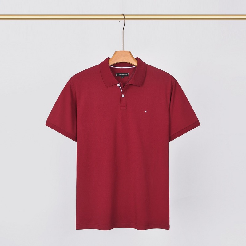 Поло Tommy Hilfiger With Logo "Red" фото № 2