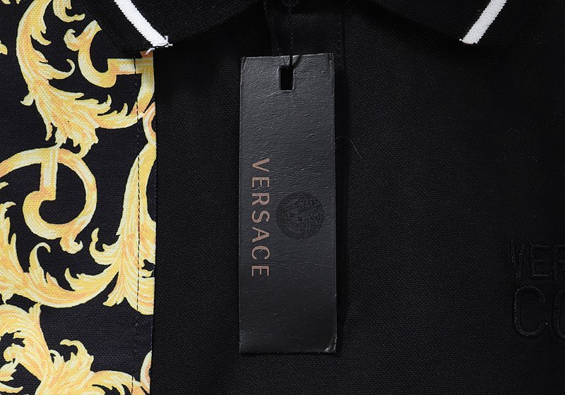 Поло Versace Jeans Couture "Black,Yellow" фото № 8