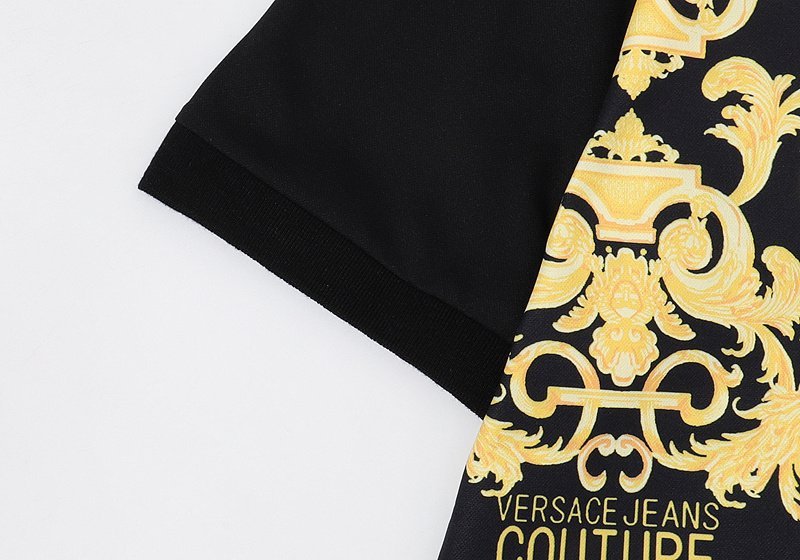 Поло Versace Jeans Couture "Black,Yellow" фото № 4