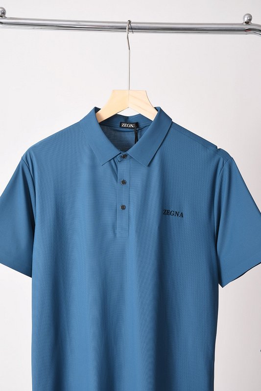 Поло Zegna With The Inscription "Blue" фото № 3