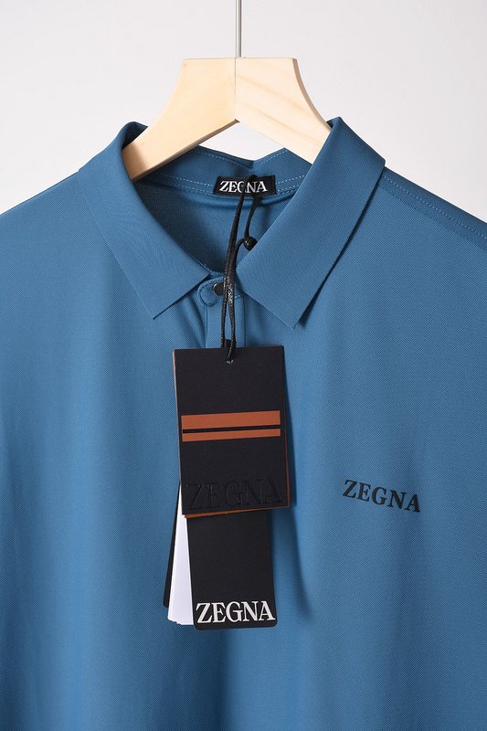 Поло Zegna With The Inscription "Blue" фото № 5