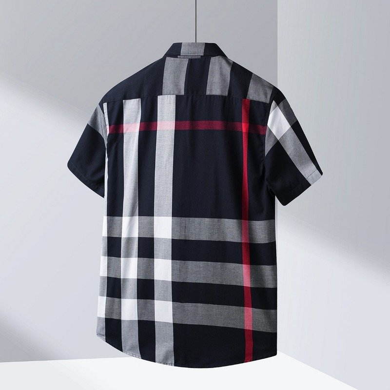 Рубашка Burberry Big Stripes And Front Pocket "Black" фото № 2