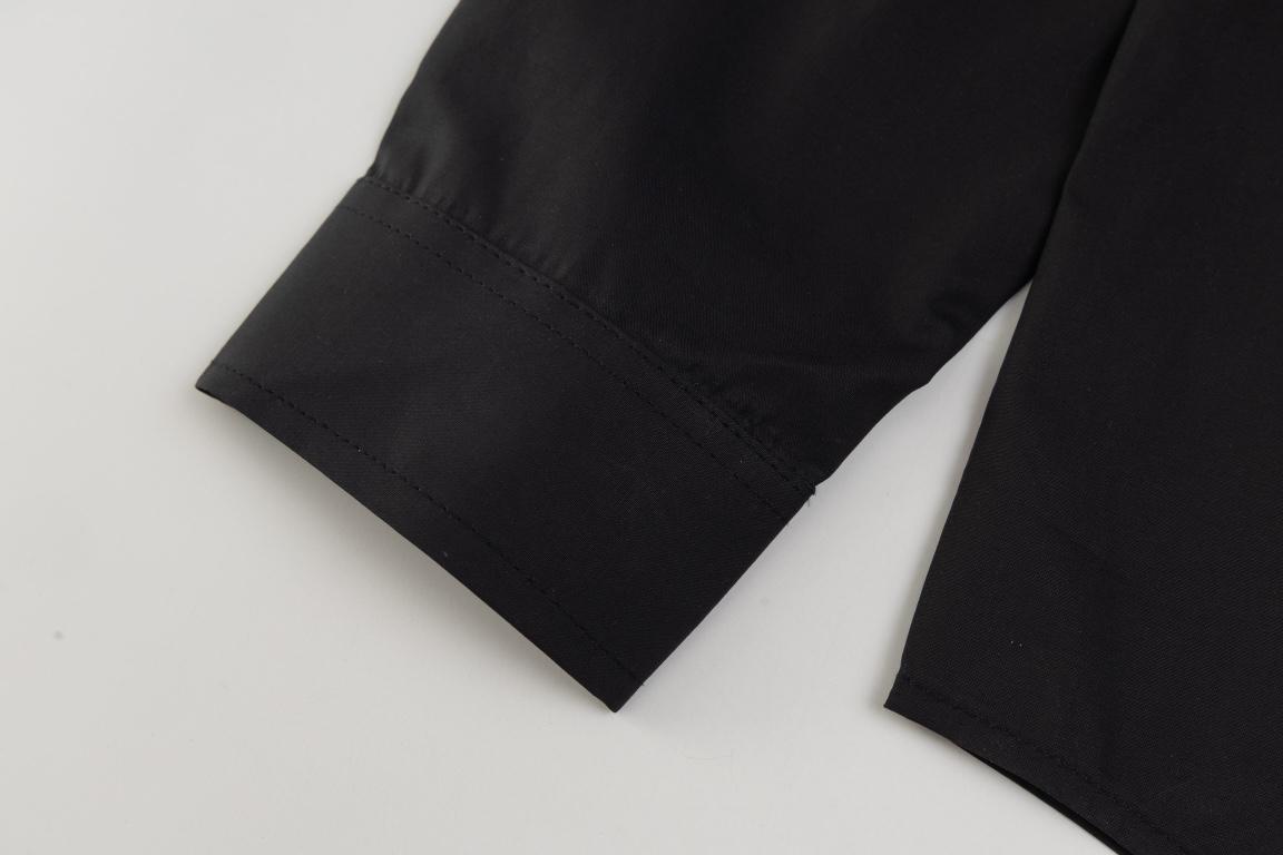 Рубашка Burberry Frontside Small Print Blue Warrior On The Horse "Black" фото № 7