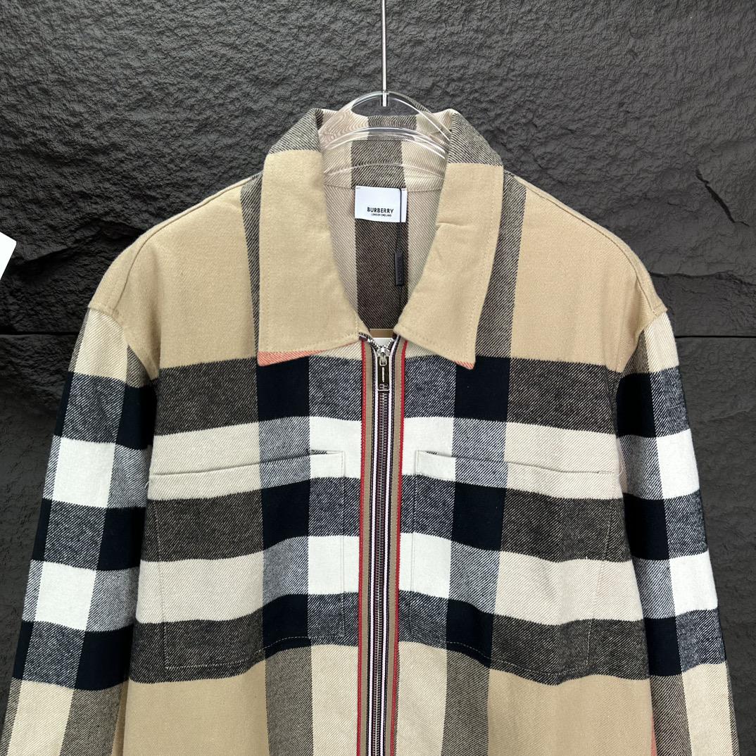 Рубашка Burberry Print Checked Dark And Red Lines "Brown" фото № 4