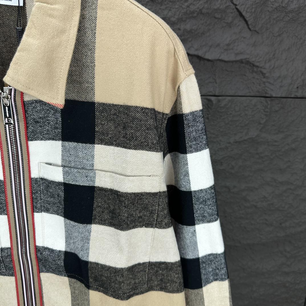 Рубашка Burberry Print Checked Dark And Red Lines "Brown" фото № 3