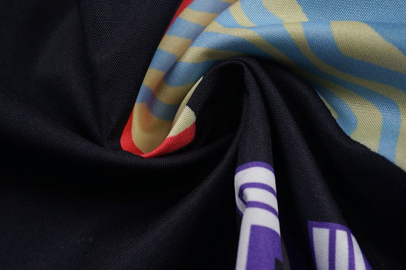 Рубашка Casablanca Portrait Of Man Multicolored Stripes "Black" фото № 5