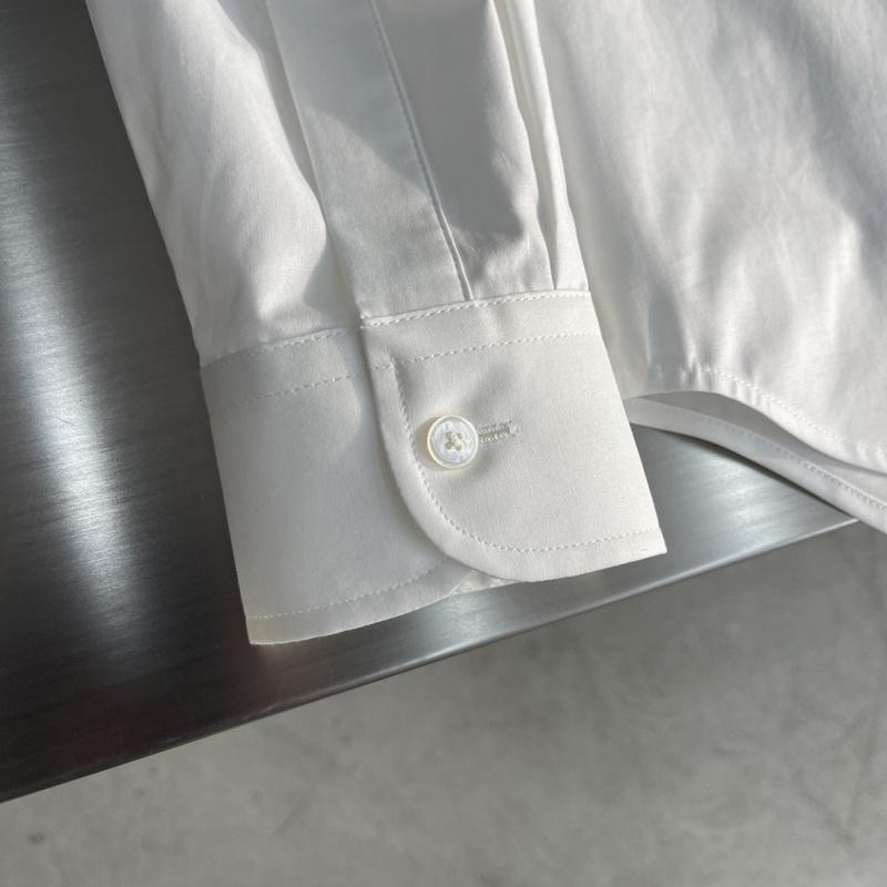 Рубашка Christian Dior Very Small Logo On Pocket CD "White" фото № 5