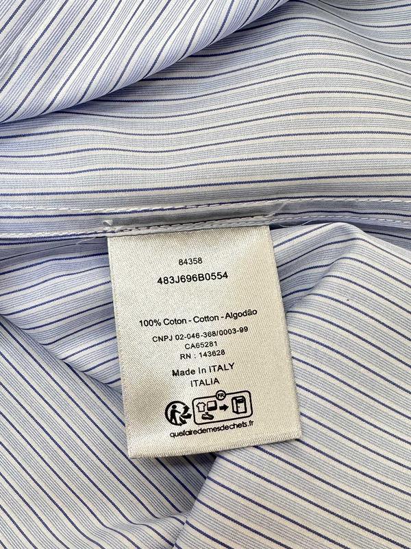 Рубашка Christian Dior Blue Lines "Blue" фото № 2