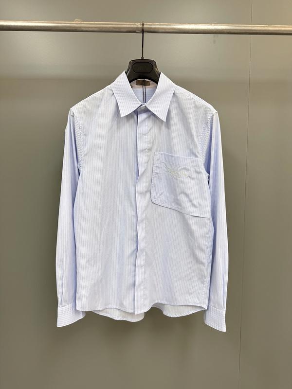 Рубашка Christian Dior Blue Lines "Blue" фото № 8